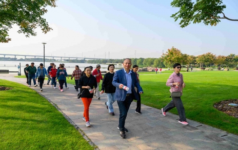 能源“雙控”倡導低碳生活，文明出行添力美好家園 -- 活力健行掠影